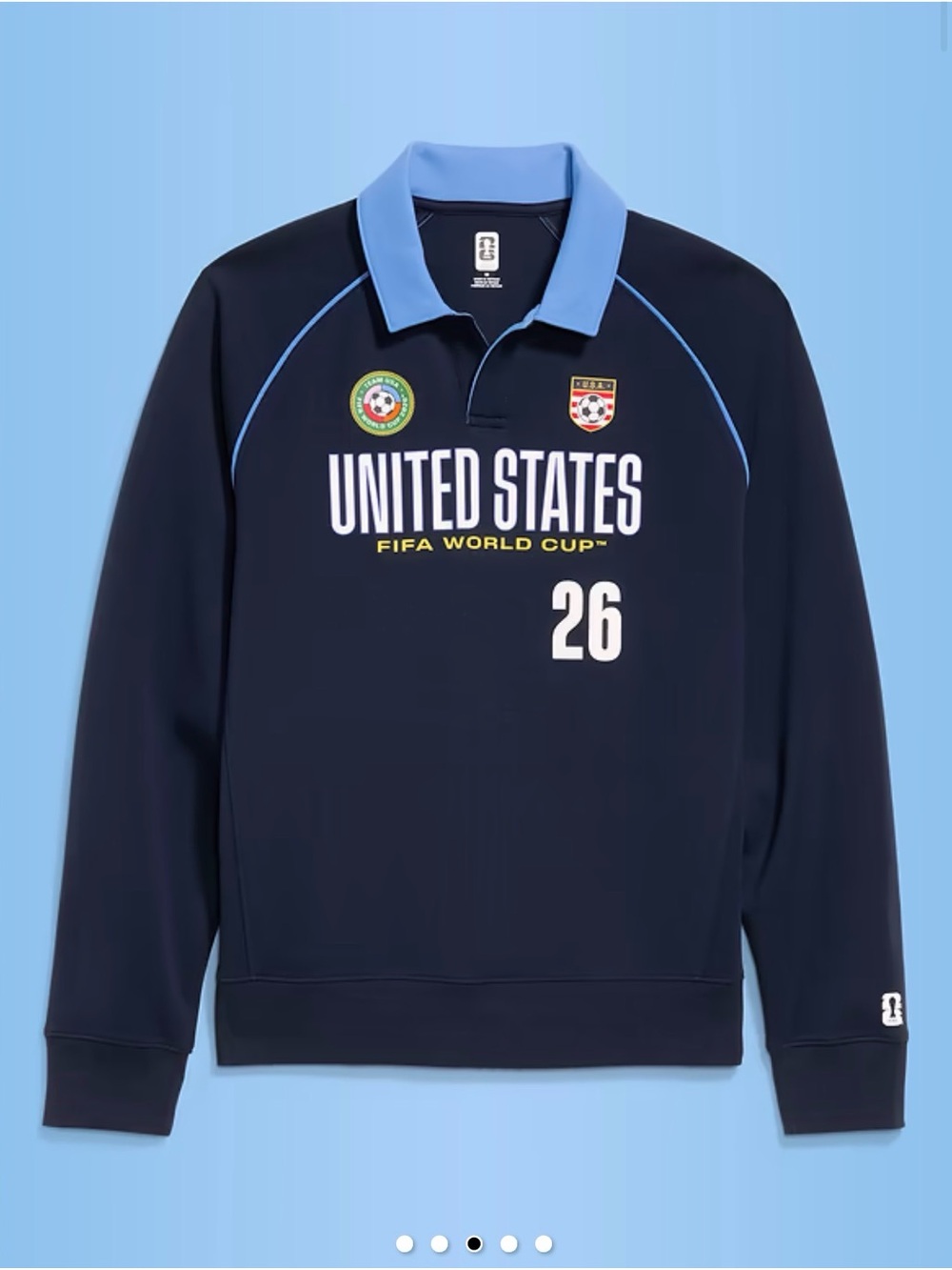 FIFA World Cup 26™ USA Dynamic Fleece Collared Graphic Sweatshirt for Men